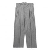 URU-WOOL-PONCH-1-TUCK-PANTS-Gray-168x168