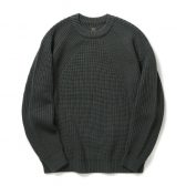 BATONER-SIGNATURE-CREW-NECK-メンズ-Charcoal-Green-168x168