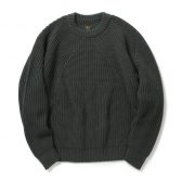 BATONER-SIGNATURE-CREW-NECK-レディース-Charcoal-Green-168x168