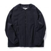 CURLY-TRICOT-CORDUROY-COLLARLESS-BLOUSON-Navy-168x168