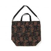 ENGINEERED-GARMENTS-Carry-All-Tote-CP-Floral-Jacquard-Black-Gold-168x168