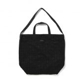 ENGINEERED-GARMENTS-Carry-All-Tote-Crest-Flocked-Jacquard-Black-168x168