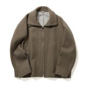 YOKE-MELTON-STAND-COLLAR-ZIP-BLOUSON-Greige-168x168