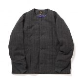 Needles-Quilted-Crew-Neck-Jacket-Wool-Windowpane-Charcoal-168x168