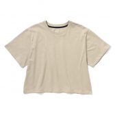 arre.-CROPPED-RELAXED-TEE-レディース-Light-Beige-168x168