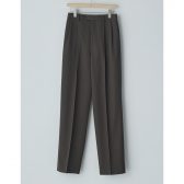 AURALEE-LIGHT-WOOL-MAX-GABARDINE-SLACKS-レディース-Dark-Brown-168x168