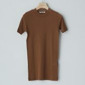 AURALEE-SUPER-HIGH-GAUGE-SHEER-RIB-TEE-レディース-Brown-168x168