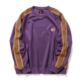 Needles-Track-Crew-Neck-Shirt-Poly-Smooth-Purple-168x168