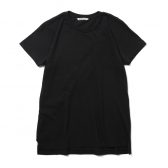 AURALEE-SEAMLESS-CREW-NECK-TEE-レディース-Black-168x168