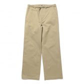 AURALEE-WASHED-FINX-CHINO-BELTED-PANTS-メンズ-Light-Khaki-168x168