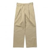 AURALEE-WASHED-FINX-CHINO-ONE-TUCK-PANTS-メンズ-Light-Khaki-168x168