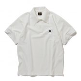 Needles-SS-Polo-Shirt-Poly-Pique-White-168x168