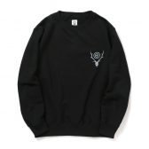 South2-West8-Crew-Neck-Sweat-Shirt-Cotton-French-Terry-Black-168x168