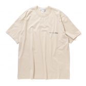 COMME-des-GARCONS-SHIRT-cotton-jersey-plain-CDG-SHIRT-black-logo-at-front-Beige-168x168