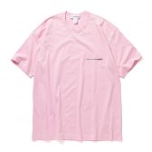 COMME-des-GARCONS-SHIRT-cotton-jersey-plain-CDG-SHIRT-black-logo-at-front-Pink-168x168