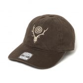 South2-West8-Strap-Back-Cap-Skull-Target-Emb.-Brown-168x168