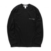 COMME-des-GARCONS-SHIRT-cotton-jersey-plain-with-printed-CDG-SHIRT-logo-on-chest-Long-Tshirt-Black-168x168
