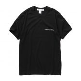 COMME-des-GARCONS-SHIRT-cotton-jersey-plain-with-printed-CDG-SHIRT-logo-on-chest-SS-Tshirt-Black-168x168