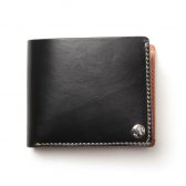 LEATHER-SILVER-MOTO-W1D-HAND-DYED-SHORT-WALLET-手染めショートウォレット-Black-168x168