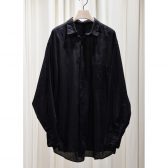 COMOLI-KHADIコットン-コモリシャツ-Black-168x168