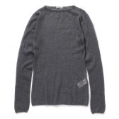 AURALEE-Women-KID-MOHAIR-SHEER-KNIT-BOAT-NECK-PO-レディース-Top-Charcoal-168x168