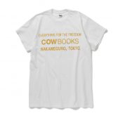 COW-BOOKS-Book-Vendor-T-shirt-Logo-White-×-Yellow-168x168