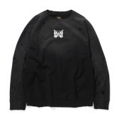 Needles-Deconstructed-Sweat-Shirt-Cotton-French-Terry-Black-168x168
