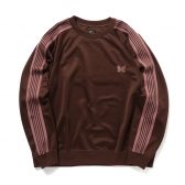 Needles-Track-Crew-Neck-Shirt-Poly-Smooth-Brown-168x168