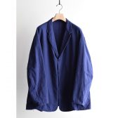 COMOLI-コットンネル-ジャケット-Royal-Blue-168x168