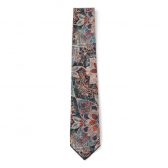 ENGINEERED-GARMENTS-Neck-Tie-Floral-Printed-Cotton-Lawn-Orange-Navy-168x168