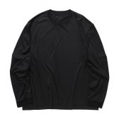 KANEMASA-PHIL.-36G-Wool-LS-Tee-Black-Night-Black-168x168