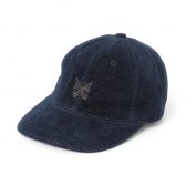 Needles-Baseball-Cap-Cotton-Washi-Chenille-Indigo-168x168