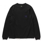 Needles-LS-Pocket-Tee-Cotton-Jersey-Black-168x168