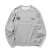 South2-West8-Emb.-Crew-Neck-Sweat-Shirt-Cotton-French-Terry-H.Grey_-168x168