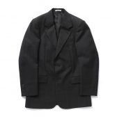 AURALEE-Men-BLUEFACED-WOOL-JACKET-メンズ-Charcoal-Navy-Stripe-168x168