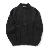 AURALEE-Men-BRUSHED-SUPER-KID-MOHAIR-KNIT-POLO-メンズ-Ink-Black-168x168