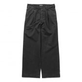 AURALEE-Men-PRODUCT-DYED-FINX-CHINO-ONE-TUCK-PANTS-メンズ-Black-168x168