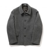 AURALEE-Men-SHETLAND-WOOL-DOUBLE-CLOTH-BLOUSON-メンズ-Gray-Herringbone-168x168