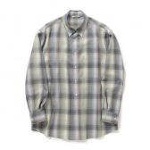 AURALEE-Men-SUPER-LIGHT-WOOL-CHECK-SHIRT-メンズ-Blue-Green-Check-168x168