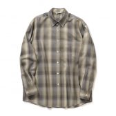 AURALEE-Men-SUPER-LIGHT-WOOL-CHECK-SHIRT-メンズ-Brown-Blue-Check-168x168