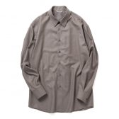 AURALEE-Men-SUPER-LIGHT-WOOL-SHIRT-メンズ-Top-Brown-168x168