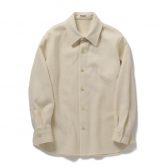 AURALEE-Women-HOMESPUN-TWEED-SHIRT-BLOUSON-レディース-Ivory-White-168x168