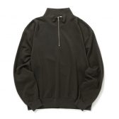 AURALEE-Women-SUPER-HIGH-GAUGE-SWEAT-HALF-ZIP-PO-レディース-Dark-Brown-168x168