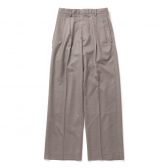 AURALEE-Women-SUPER-LIGHT-WOOL-TWO-TUCK-SLACKS-レディース-Top-Brown-168x168