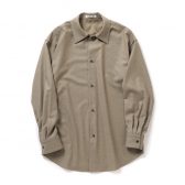 AURALEE-Women-WOOL-FULLING-FLANNEL-SHIRT-レディース-Top-Brown-168x168