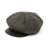 ENGINEERED-GARMENTS-Newsboy-Cap-Nyco-Coated-Cloth-Olive-168x168