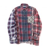 Needles-Rebuild-by-Needles-Flannel-Shirt-7-Cuts-Shirt-Wide-Fサイズ_2-168x168