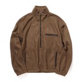 AURALEE-Men-PURE-SILK-COMFORT-FLEECE-HALF-ZIP-PO-メンズ-Brown-168x168