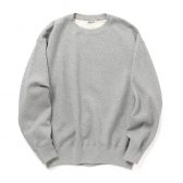 AURALEE-Men-SMOOTH-SOFT-BD-SWEAT-PO-メンズ-Top-Gray-168x168
