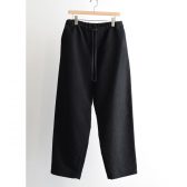 COMOLI-モールスキン-ドローストリングパンツ-Black-168x168